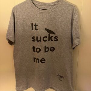Avenue Q Gray Graphic It Sucks To Be Me Large Tee Size L
